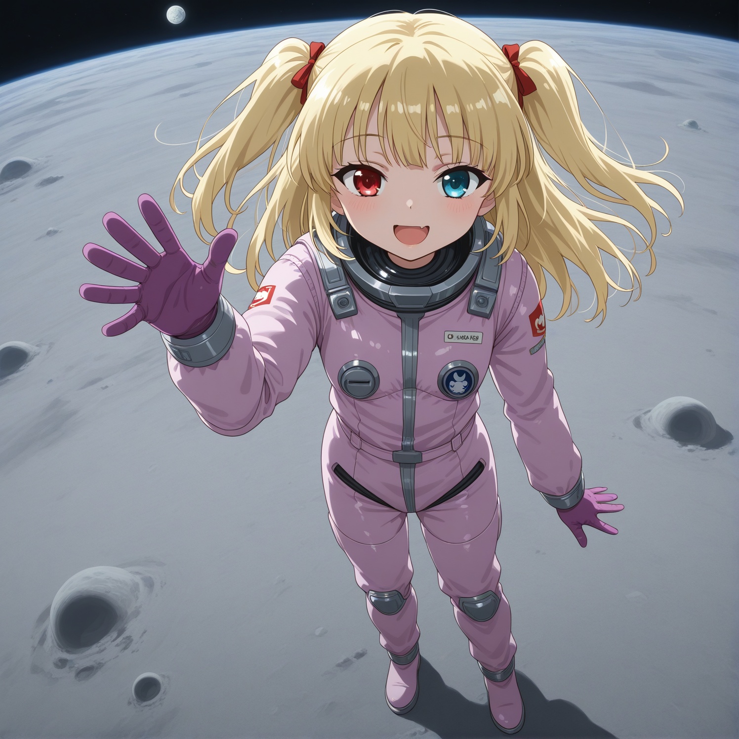 hasegawa kobato,  Heterochromia,  one red eye on Tensor.Art