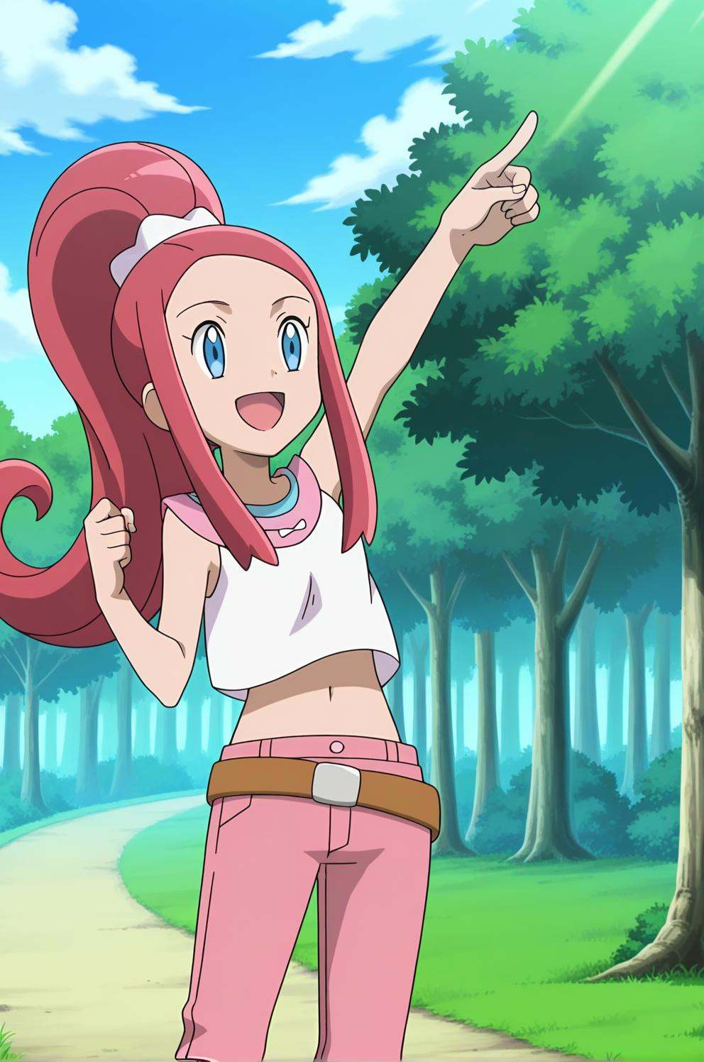 anime,  anime screencap,  pokemon xy \(anime\) on Tensor.Art
