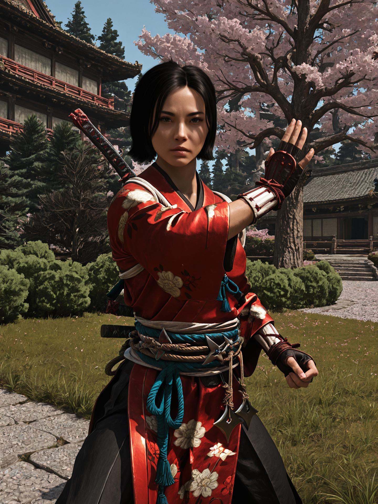fujibayashinaoe,  3d,  realisticblack hair on Tensor.Art