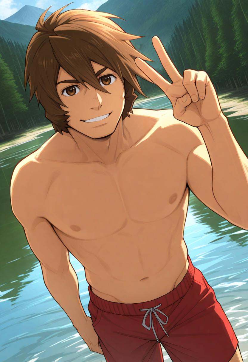 best quality,  masterpiece,  1boy on Tensor.Art