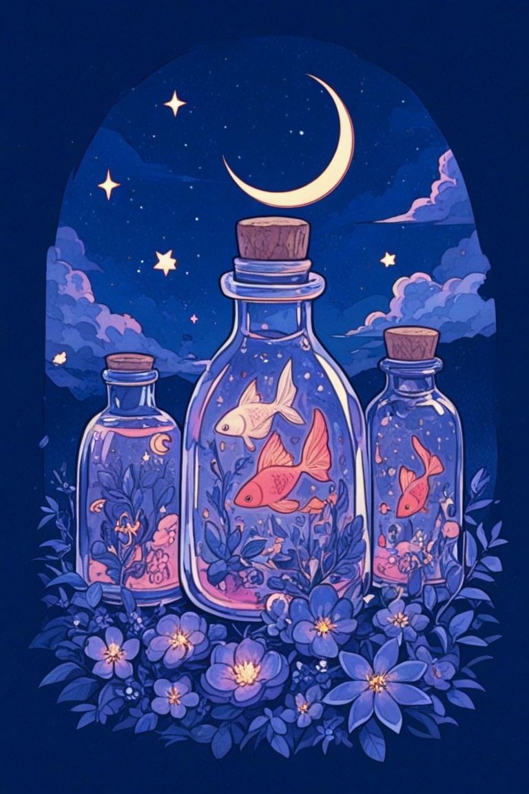 vivid colors,  thick outline,  vintage illustration animal on Tensor.Art