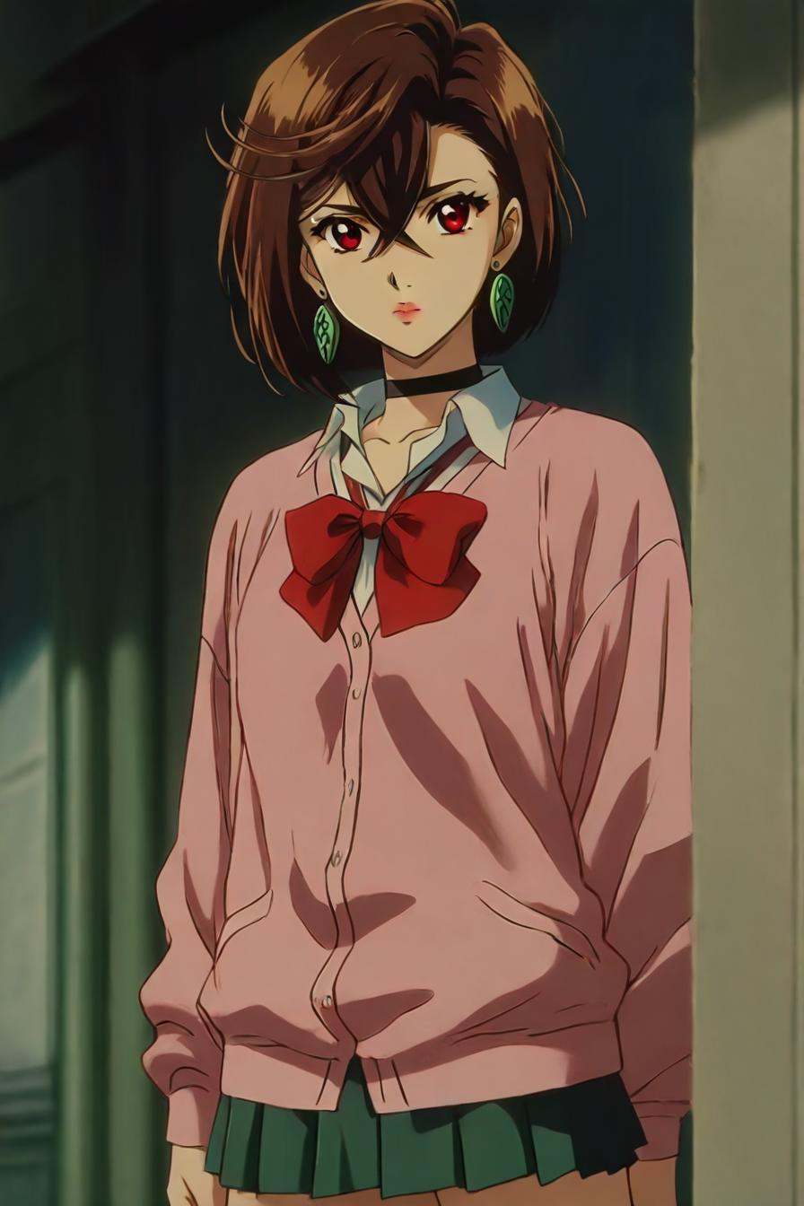ayasemomo,  hair between eyes,  crossed bangs on Tensor.Art
