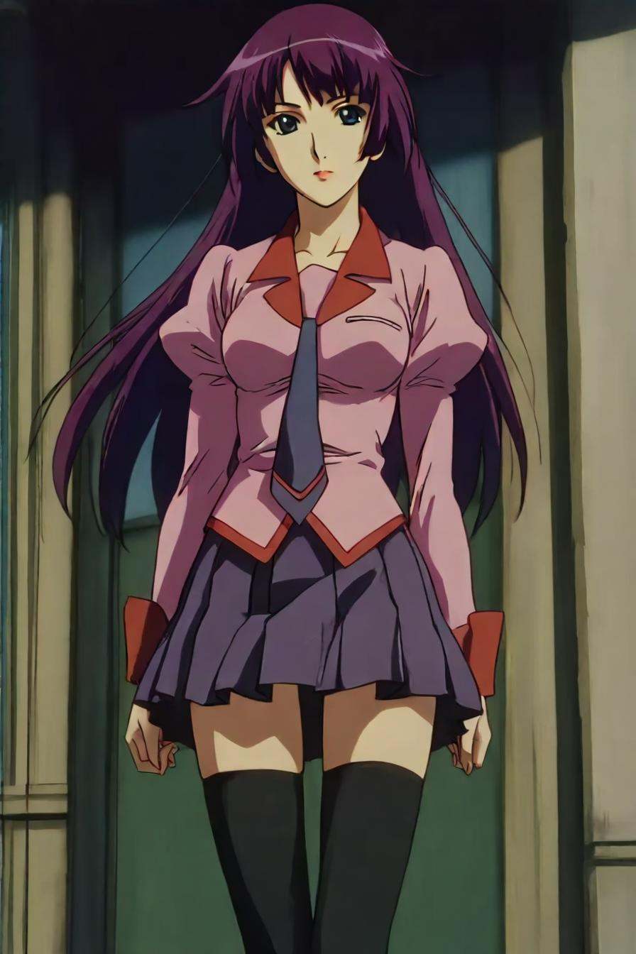 hitagi senjougahara,  bangs,  long hair on Tensor.Art