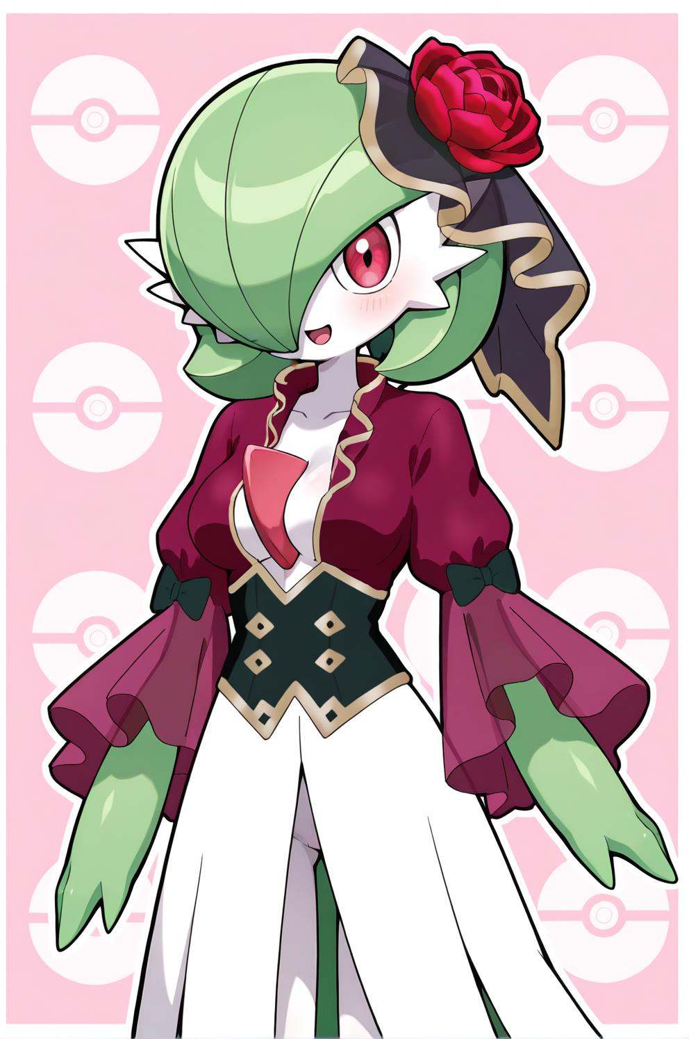 pokemon,  aristogardevoir,  1girl on Tensor.Art