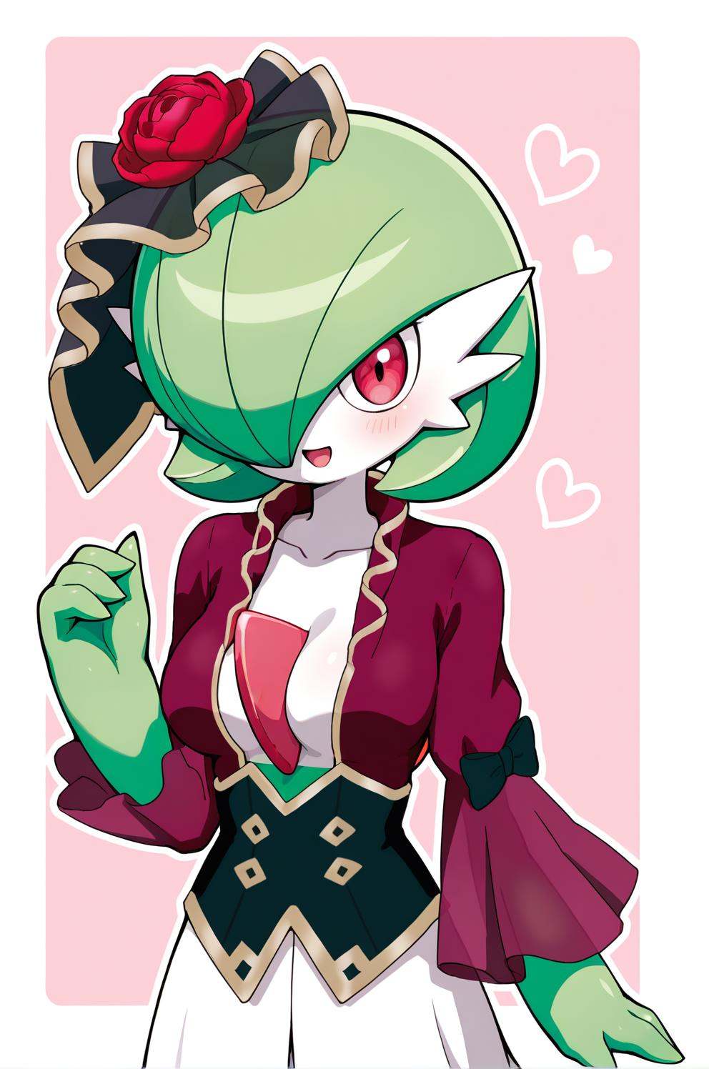 pokemon,  aristogardevoir,  1girl on Tensor.Art