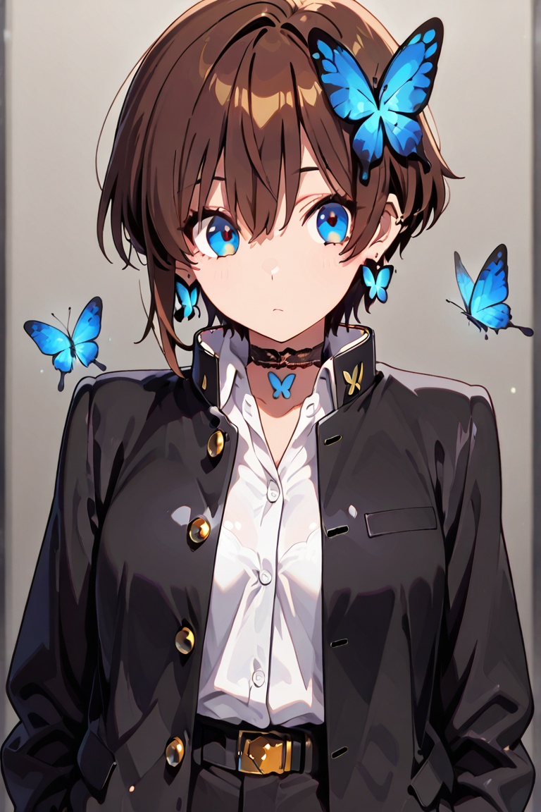 kiyoka_kun,  Shiny brown hair,  Very short hair on Tensor.Art