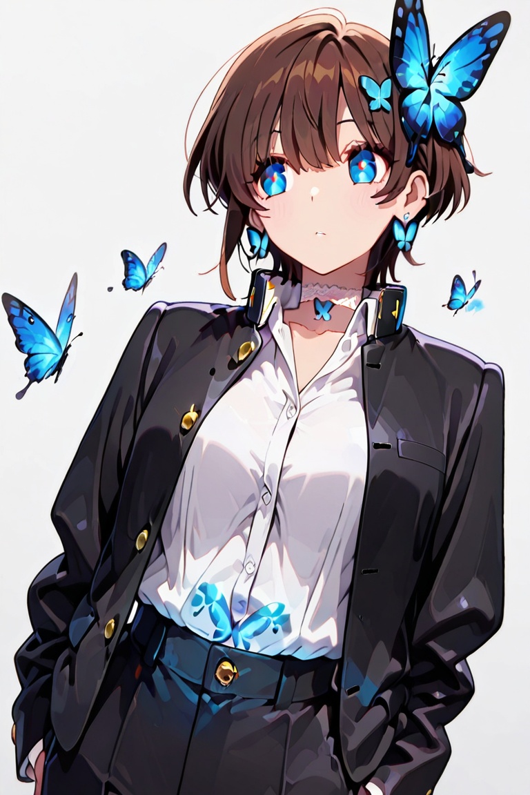 kiyoka_kun,  Shiny brown hair,  Very short hair on Tensor.Art