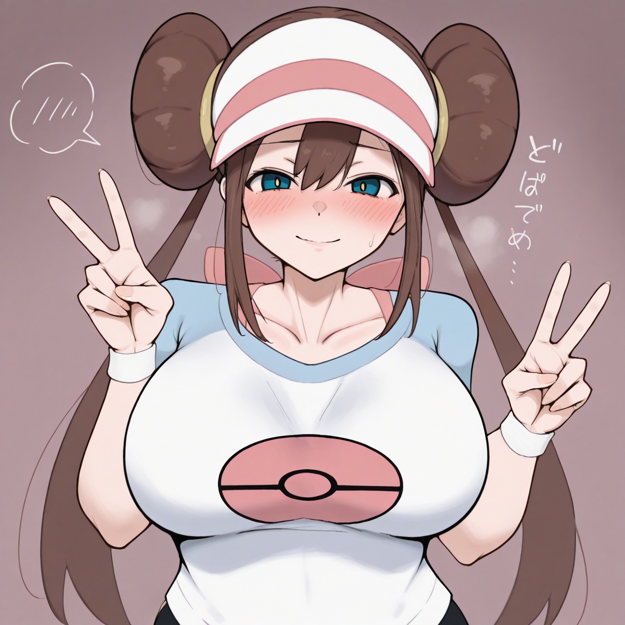big breasts,  embarrassed,  light smile on Tensor.Art