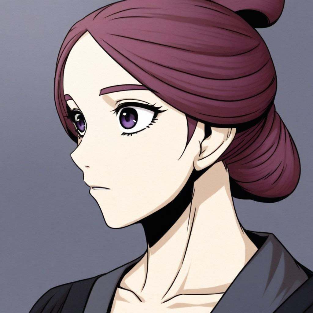 1girl,  solo,  maroon hair on Tensor.Art