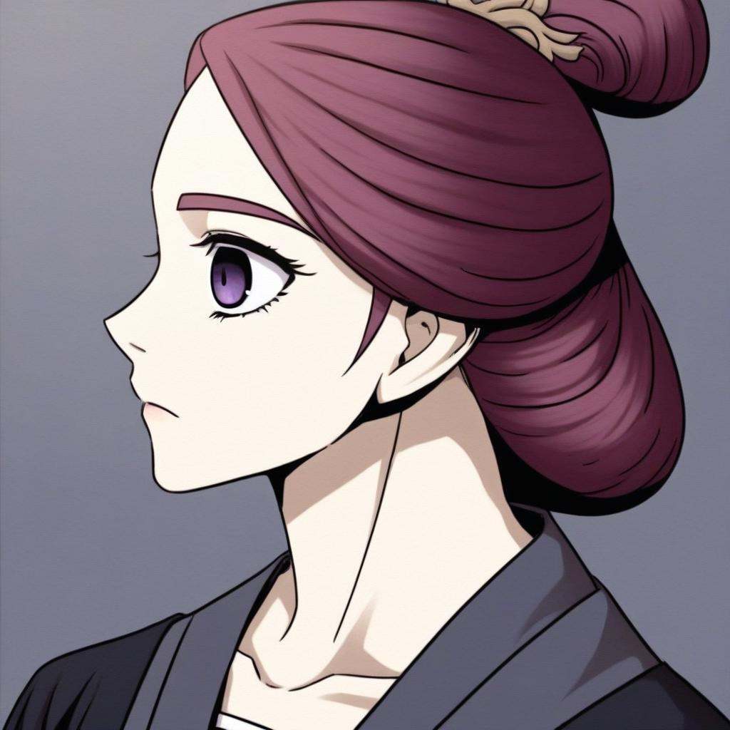 1girl,  solo,  maroon hair on Tensor.Art