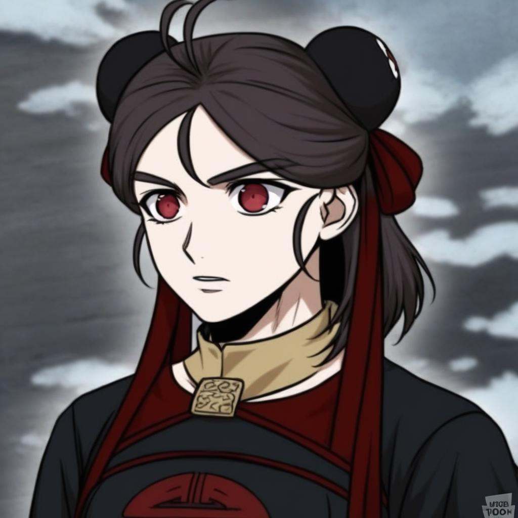 1girl,  solo,  Dark brown hair on Tensor.Art