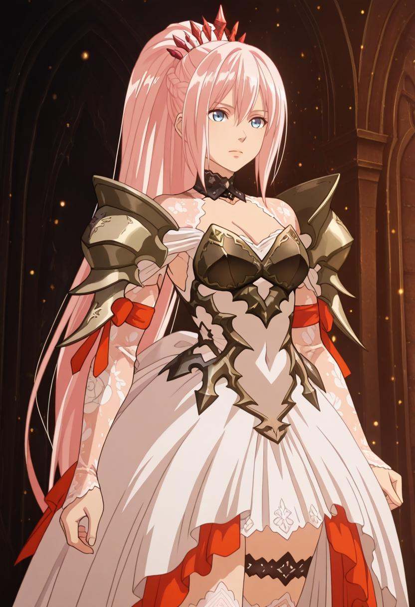 1girl,  solo,  pink hair on Tensor.Art