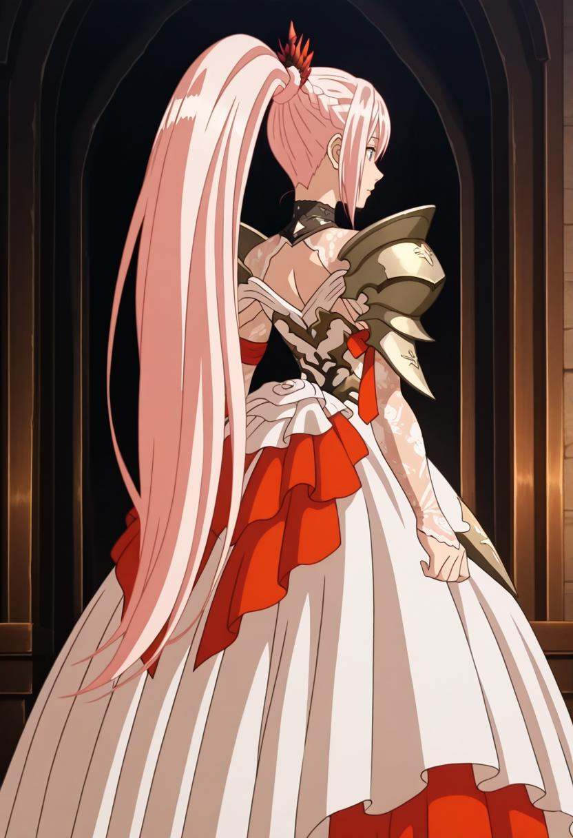 1girl,  solo,  pink hair on Tensor.Art
