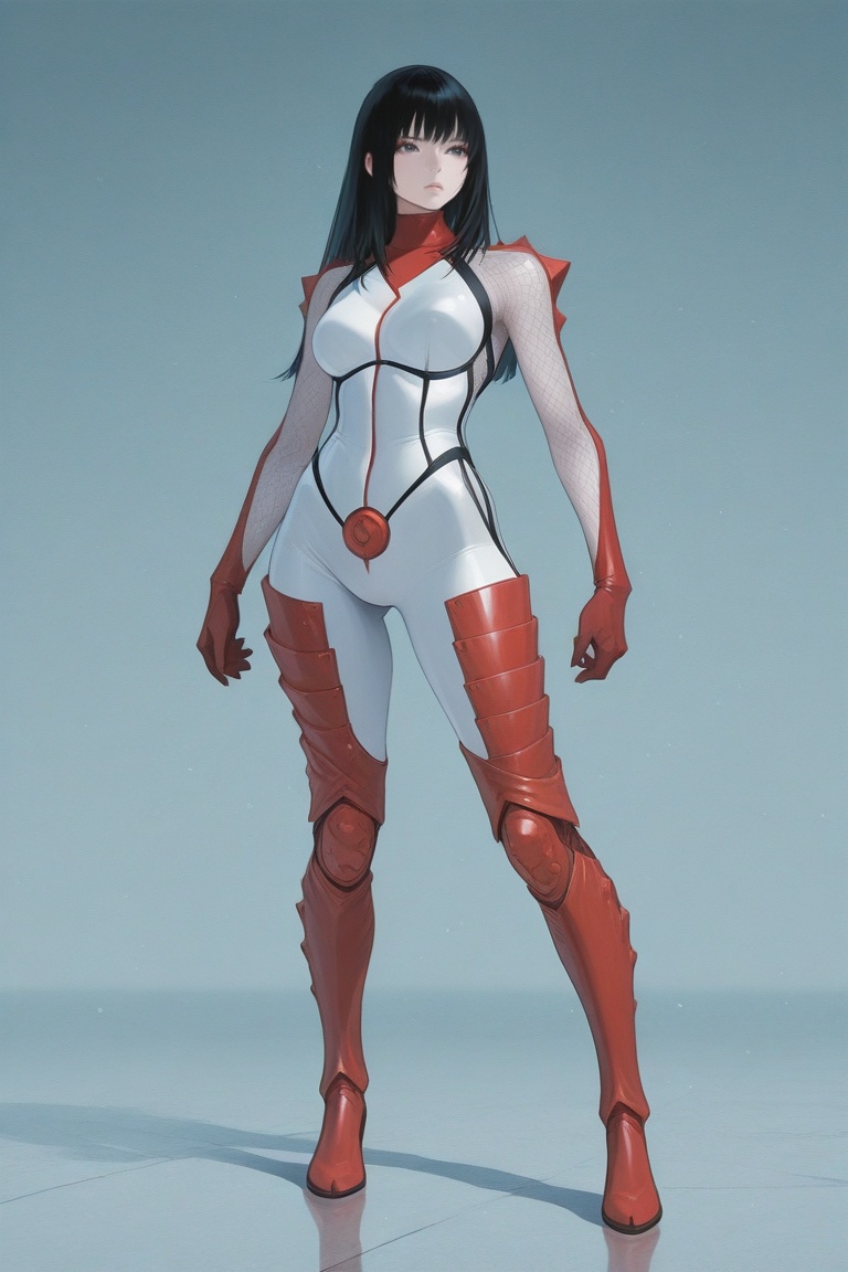 hibana,  black hair,  himecut on Tensor.Art