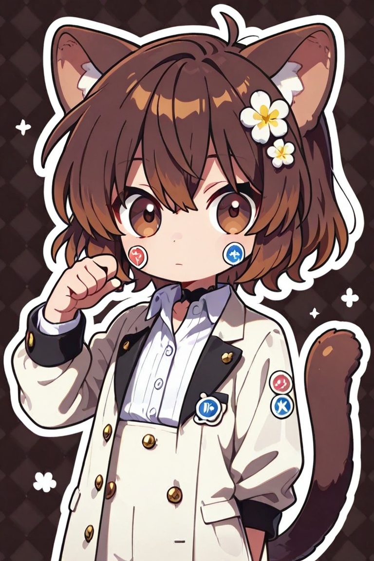 kiyoka_kun,  anime illustration,  sticker on Tensor.Art
