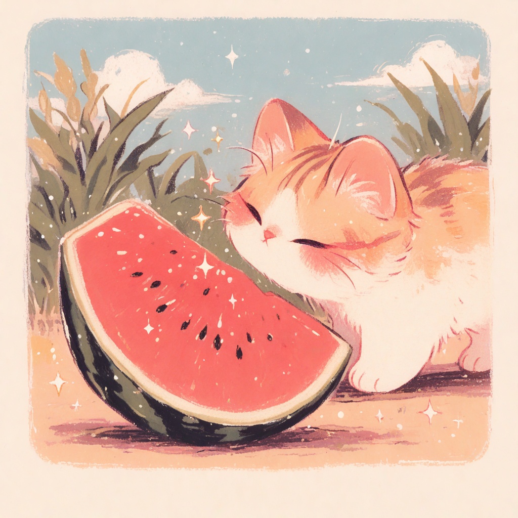 Solo,  fruit focus,  an watermelon slice on Tensor.Art