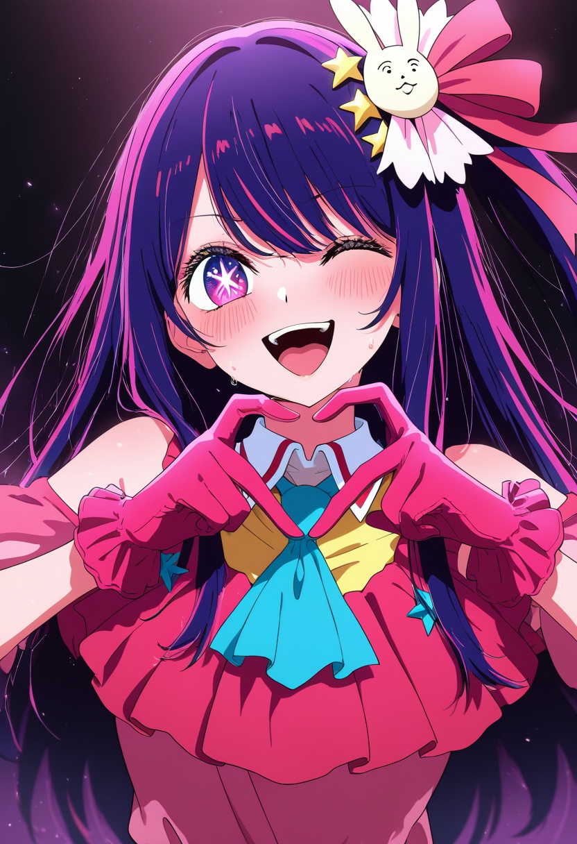 hoshino ai \(oshi no ko\),  1girl,  solo on Tensor.Art
