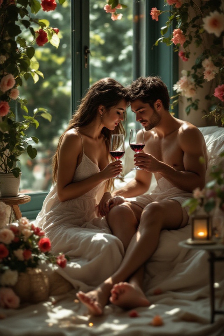 sexy woman,  perfect body,  in love on Tensor.Art