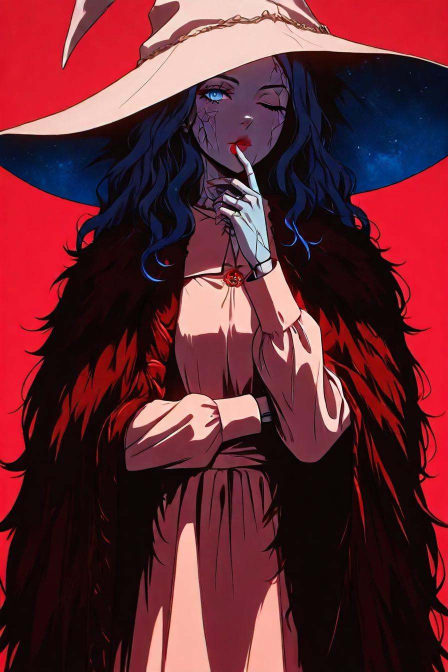 RnnDef,  blue eyes,  one eye closed on Tensor.Art
