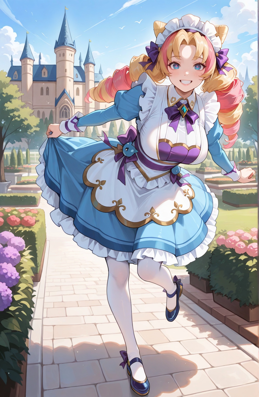 1girl,  1girl,  blonde hair on Tensor.Art