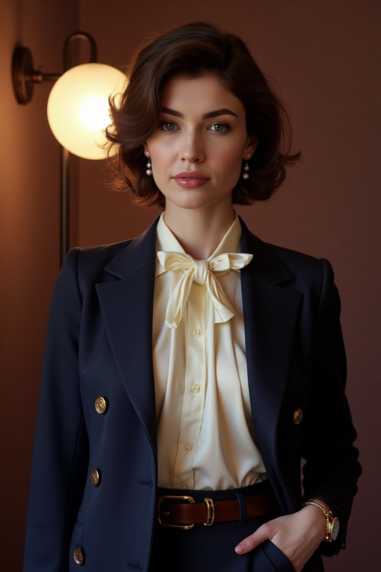 masterpiece,  ultra-detailed fashion portrait,  1980s editorial lighting on Tensor.Art