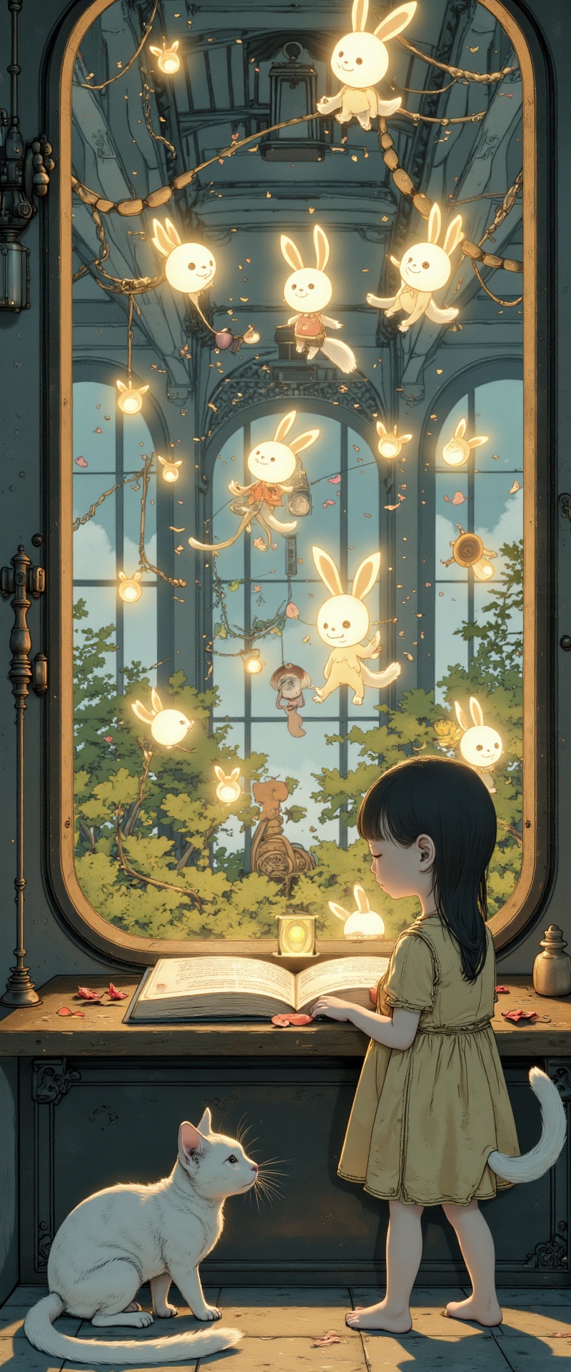 illustration,  masterpiece,  whimsical cinematic lighting on Tensor.Art