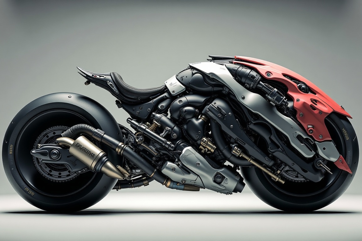 futuristic bike on Tensor.Art