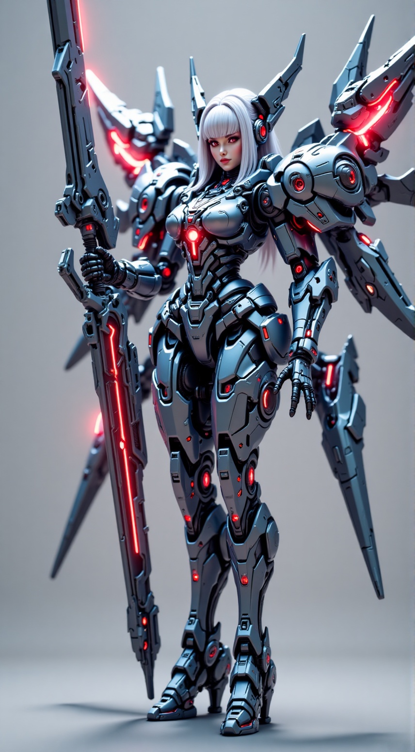 solo,  red eyes,  holding on Tensor.Art