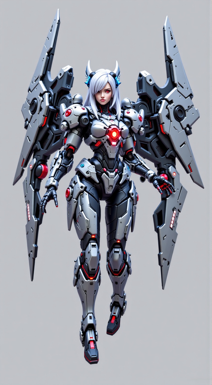 solo,  red eyes,  holding on Tensor.Art