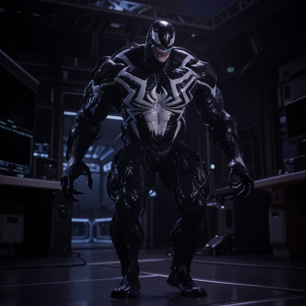 msm2_venom,  1boy,  Venom on Tensor.Art
