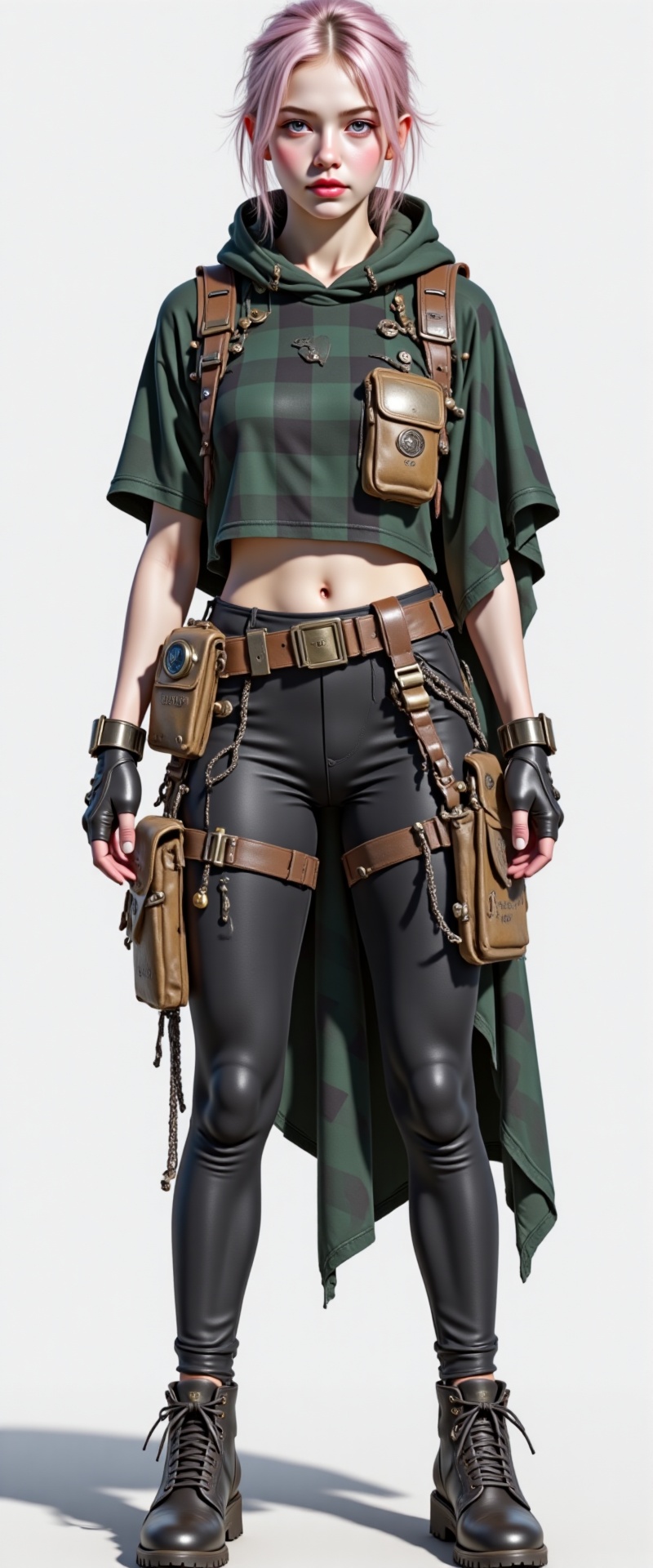 functional fashion,  industrial chic,  minimal but refined on Tensor.Art