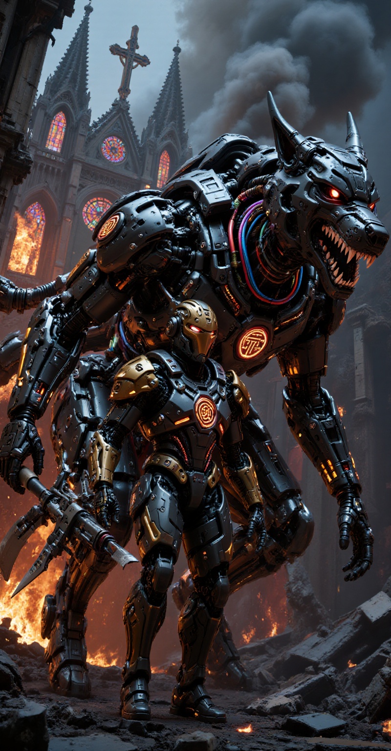 futuristic robotic torso,  segmented armor plates,  ceramic rib details on Tensor.Art
