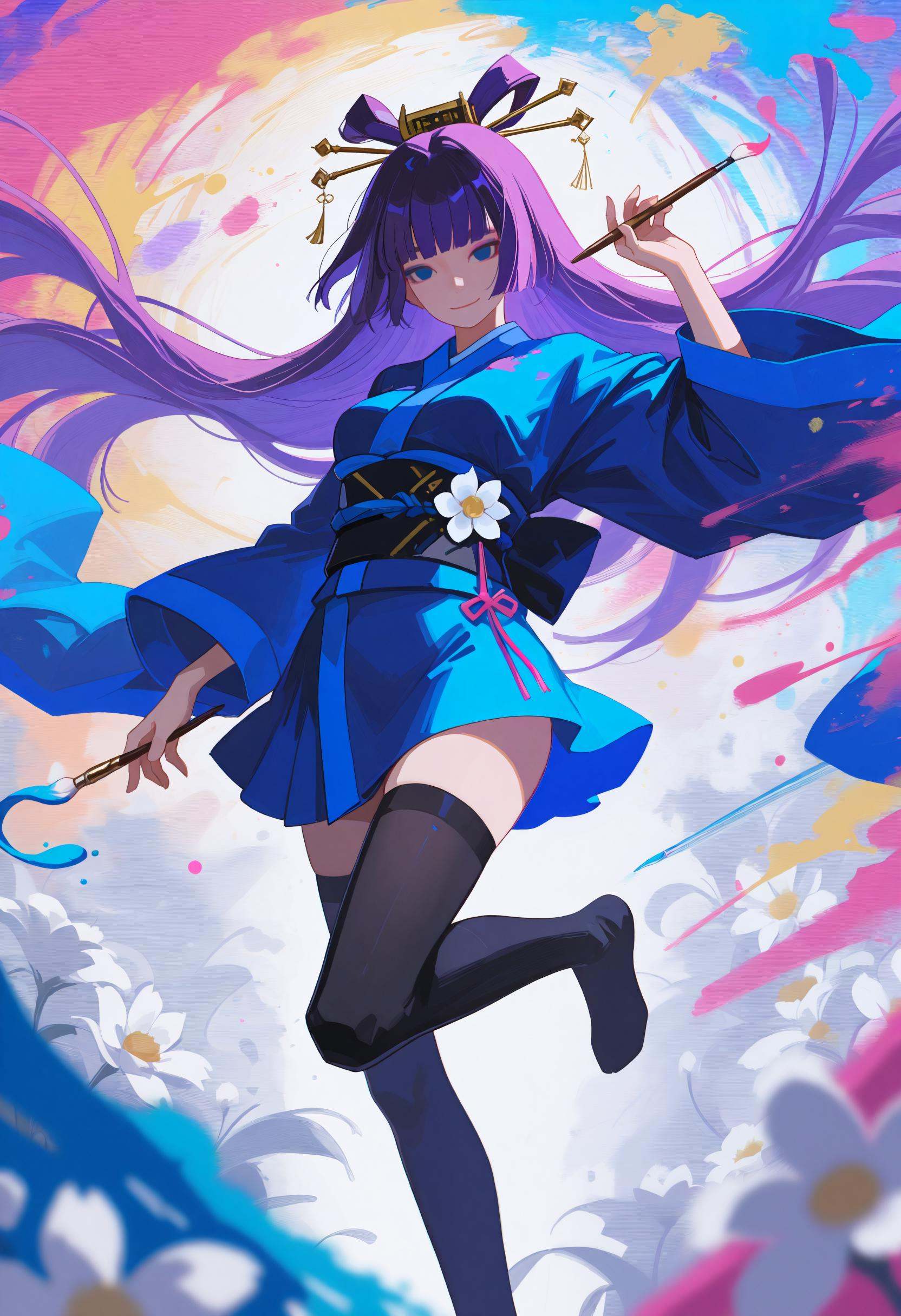 1girl,  solo,  coloruhbstrack2 on Tensor.Art