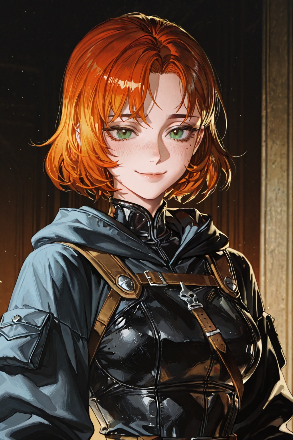 1girl,  solo,  faint smile on Tensor.Art