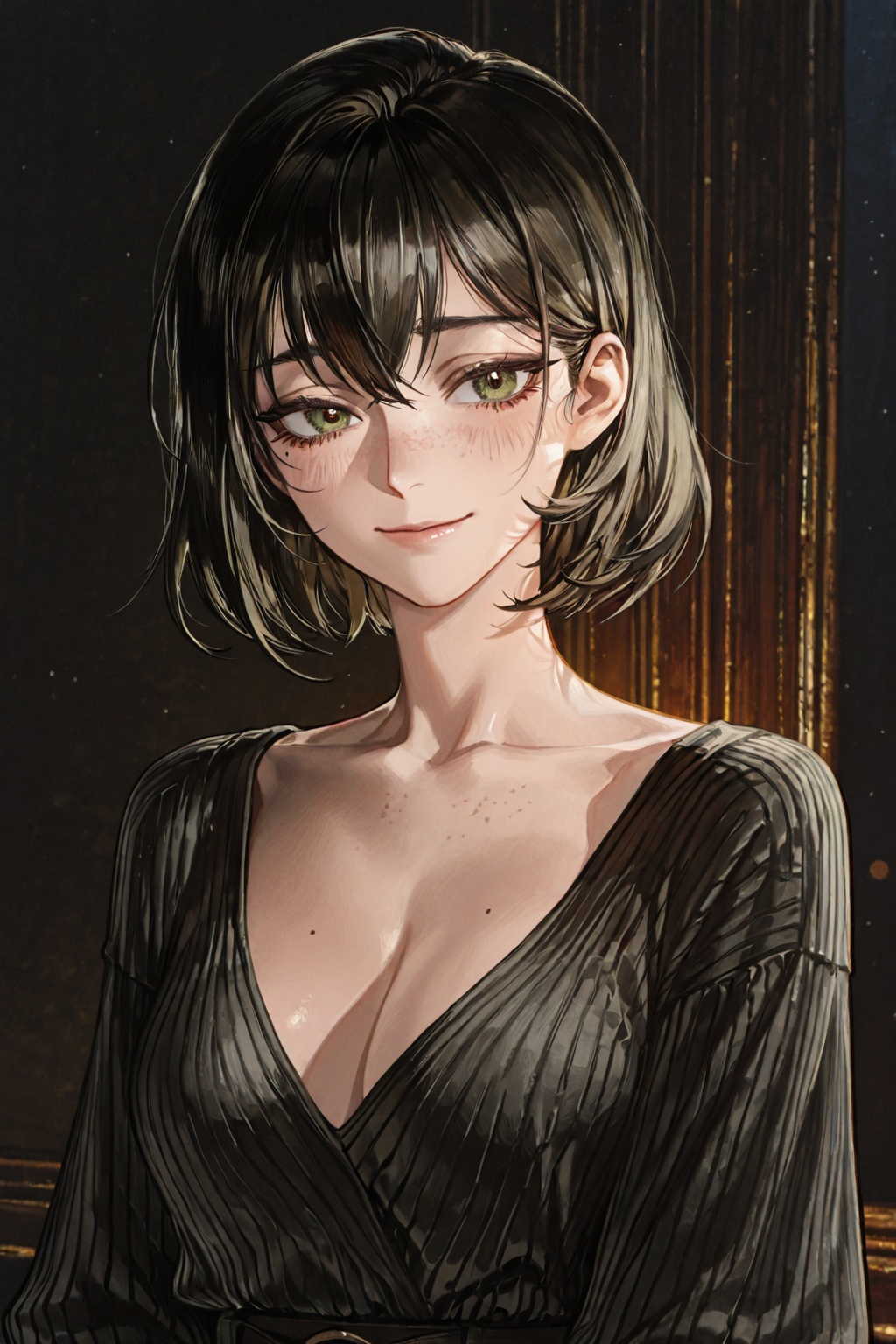 1girl,  solo,  faint smile on Tensor.Art