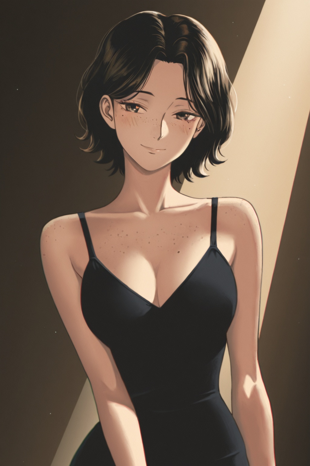 1girl,  solo,  faint smile on Tensor.Art