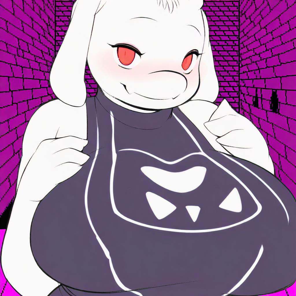 Toriel,  female,  goat on Tensor.Art