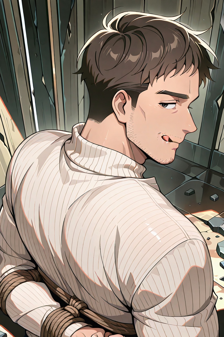Anime screencap,  serial killer,  1boy on Tensor.Art