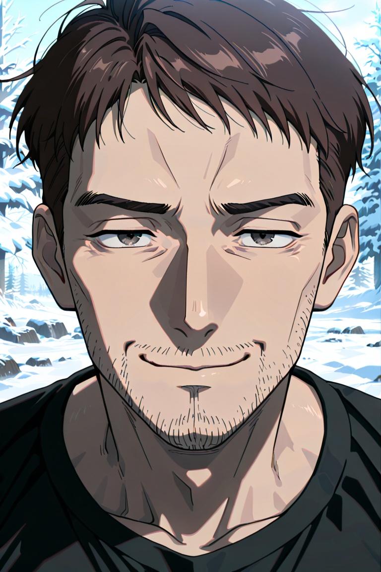 Anime screencap,  serial killer,  1boy on Tensor.Art