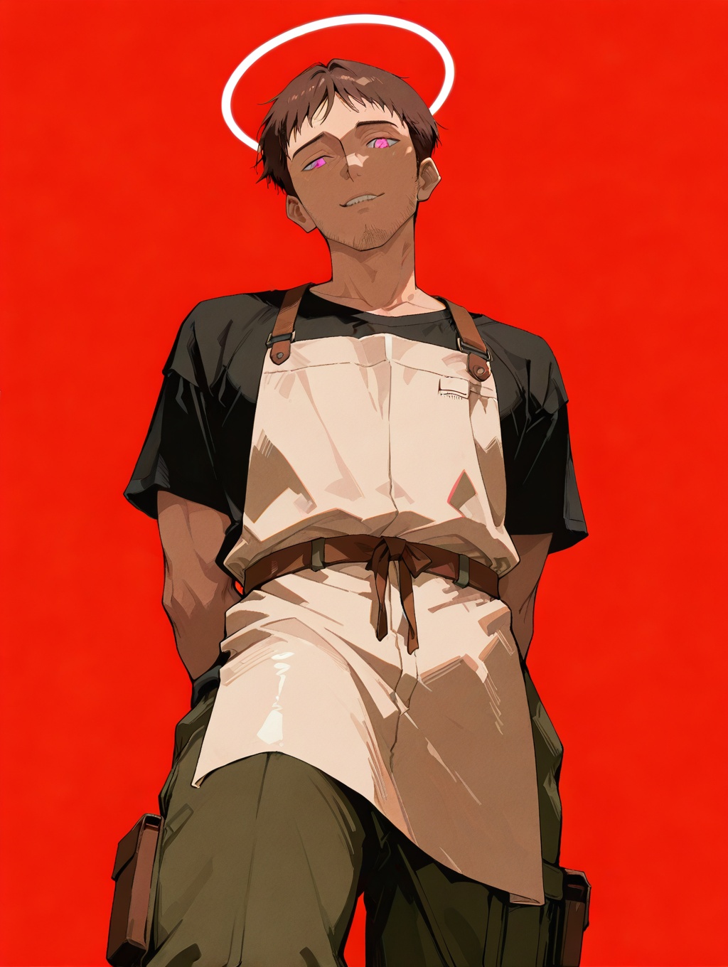 Anime screencap,  serial killer,  1boy on Tensor.Art