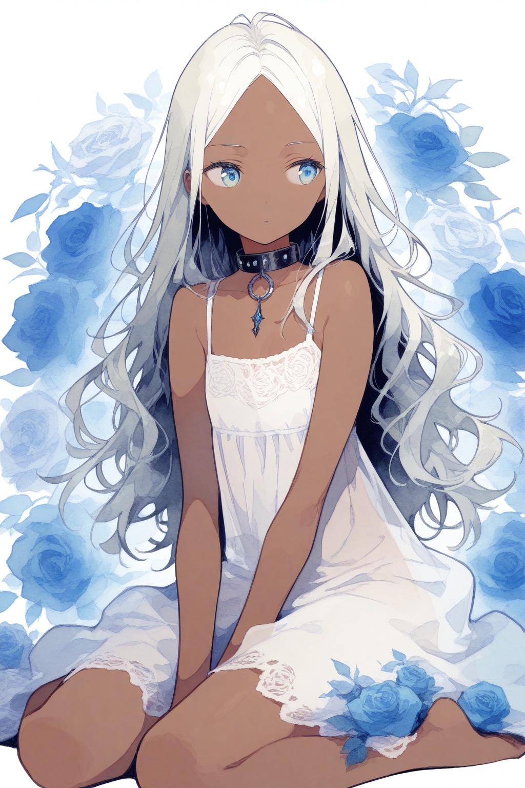 1girl,  solo,  long hair on Tensor.Art