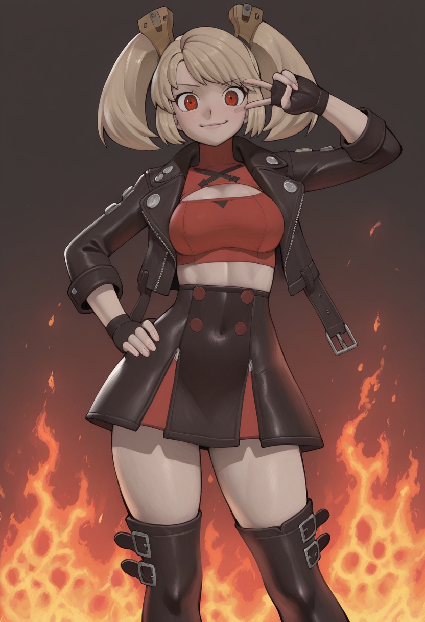 ncstyle,  1girl,  burnice_white on Tensor.Art