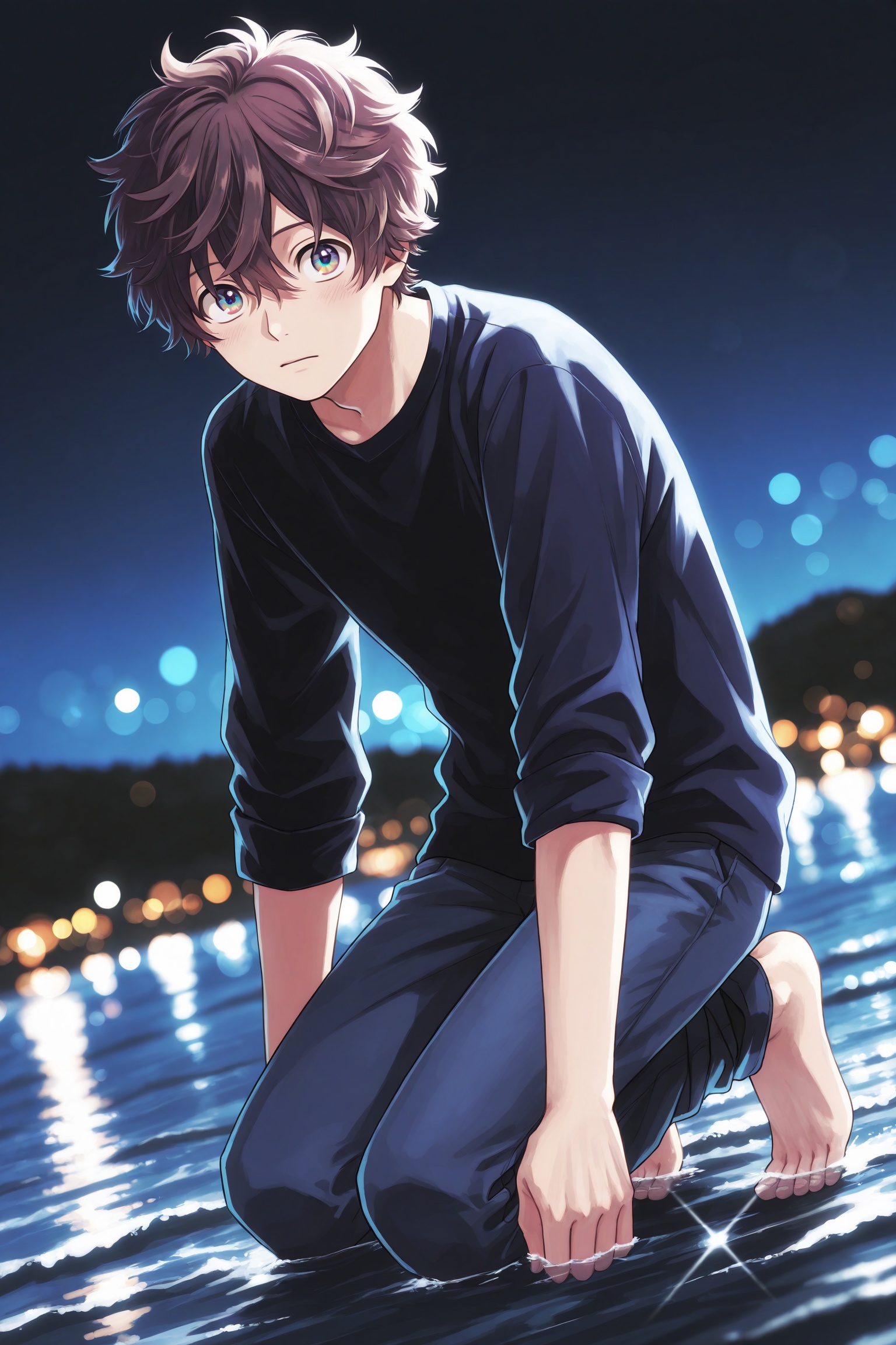 A teenage boy,  Hajime Kugayama,  15 years old on Tensor.Art