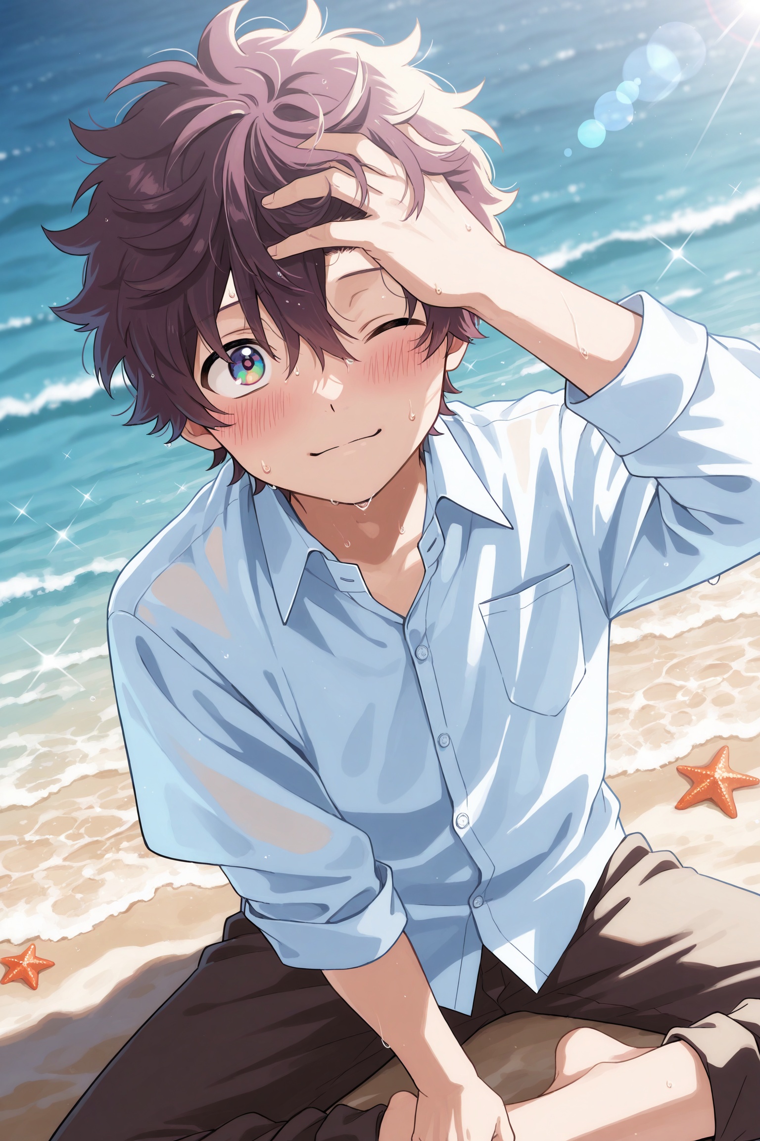A teenage boy,  Hajime Kugayama,  15 years old on Tensor.Art