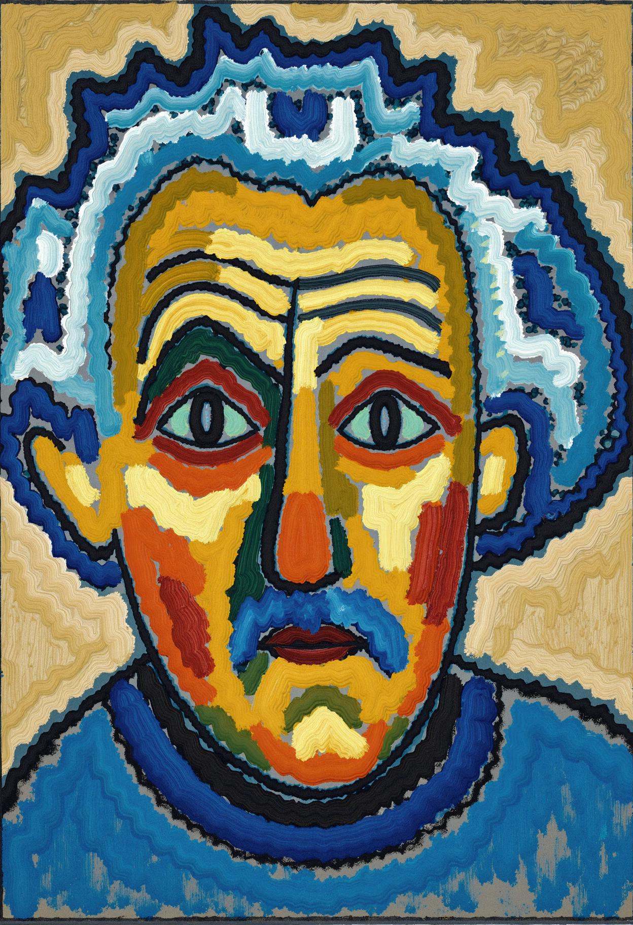jwlnsk,  portrait of Albert Einstein with deep-set,  piercing eyes on Tensor.Art