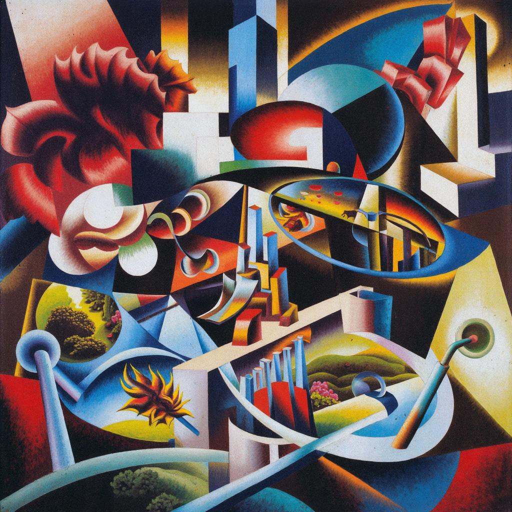 dynms,  an explosion of motion,  cascading structures on Tensor.Art