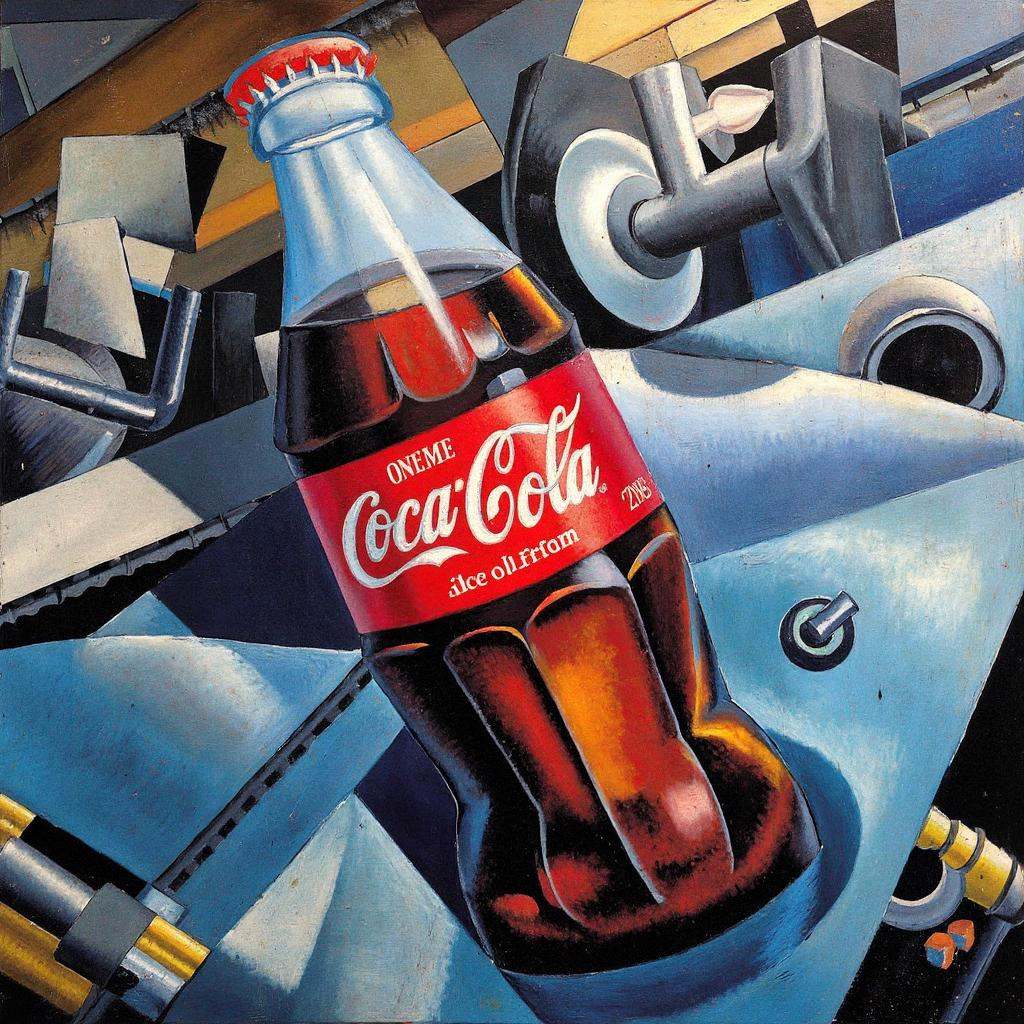 dynms,  An ice cold coke. dynamic planes,  geometric on Tensor.Art