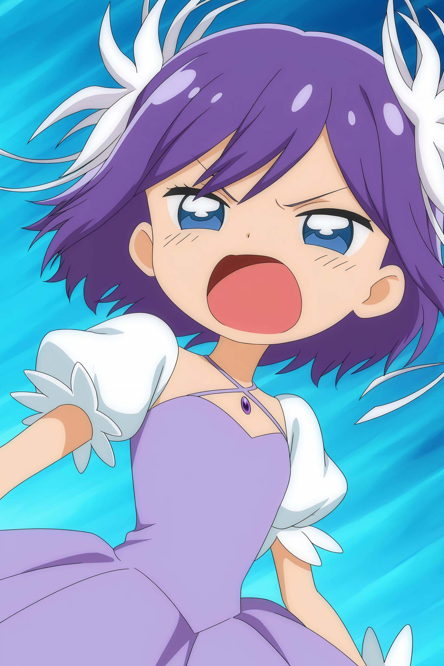 Shion Nikaidou,  solo,  open mouth on Tensor.Art