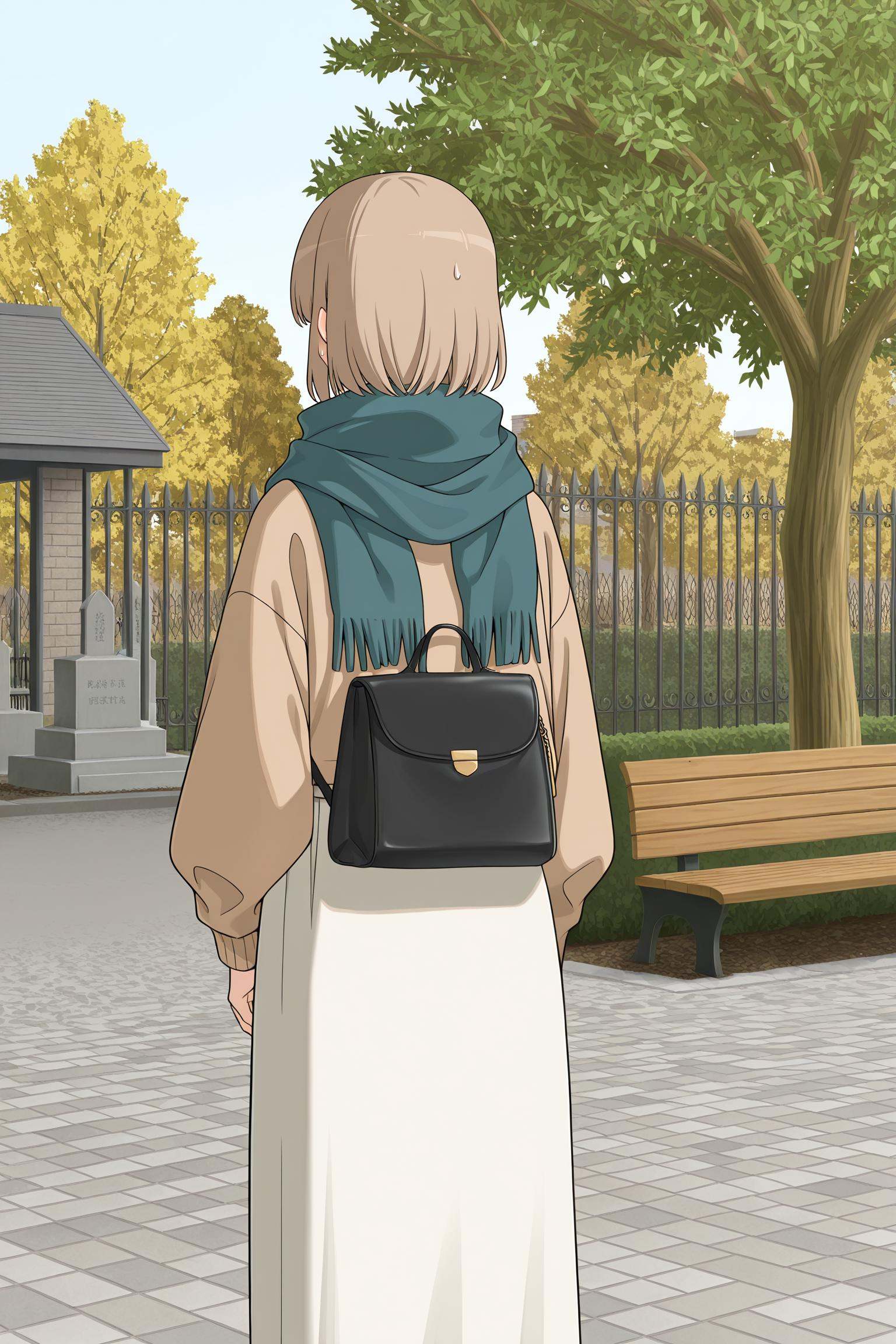 Suzuka Itou,  solo,  bag on Tensor.Art