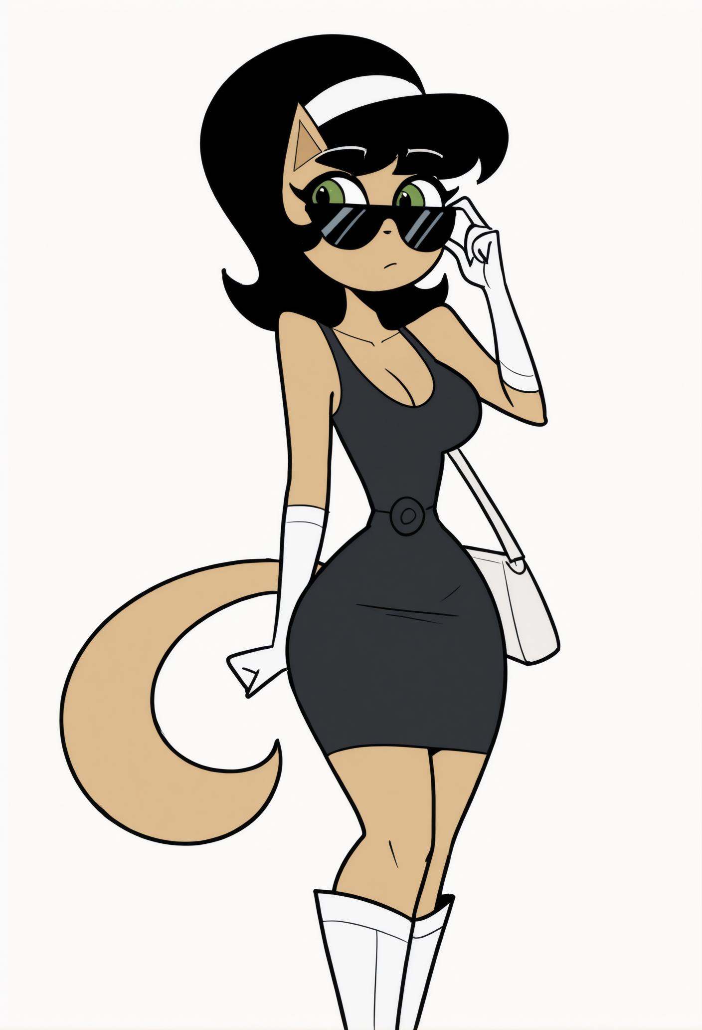 1girl,  solo,  white background on Tensor.Art